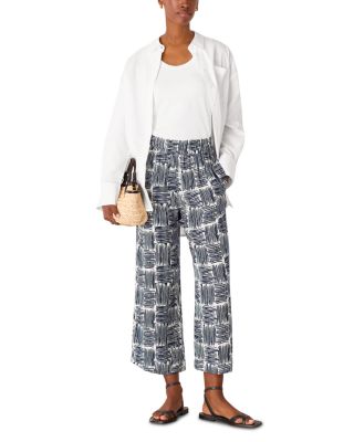 Hatch Squares Cropped Pants