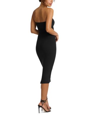 Butter Luxe Strapless Midi Dress