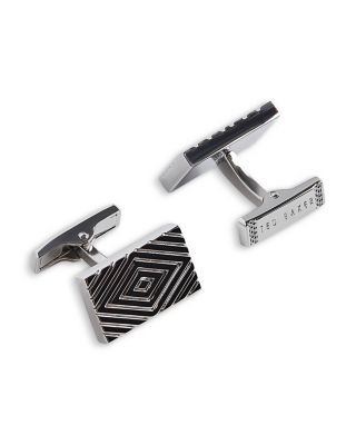 Diamont Diamond Engraving Cufflinks