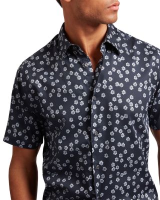 Slim Fit Floral Shirt