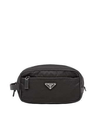 Prada - Re-Nylon and Saffiano Leather Travel Pouch