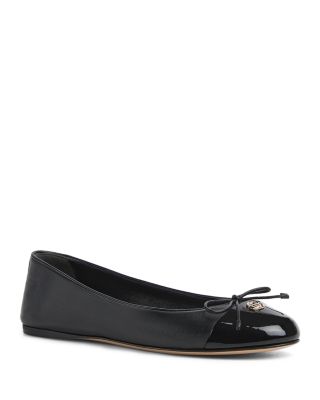 Gucci - Women's New Marmont GG Leather Ballet Flats