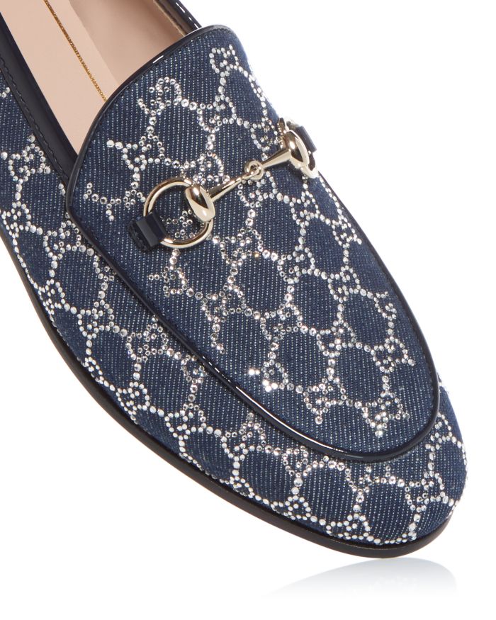 Women's GG Embellished Horsebit Loafers