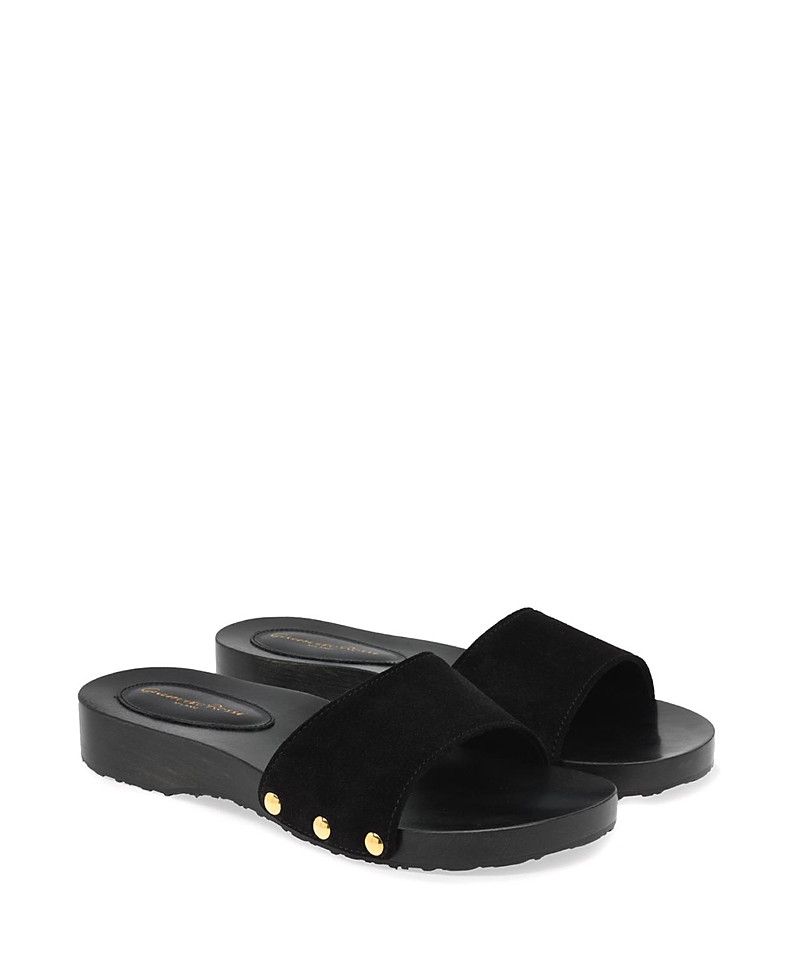 Gianvito Rossi Riviera Suede Slides