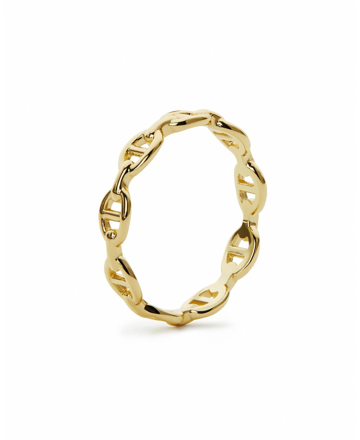 Ana Luisa Iver Anchor Chain Ring
