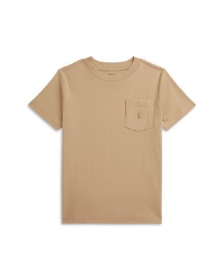 Ralph Lauren - Boys' Cotton Jersey Pocket Tee - Little Kid, Big Kid