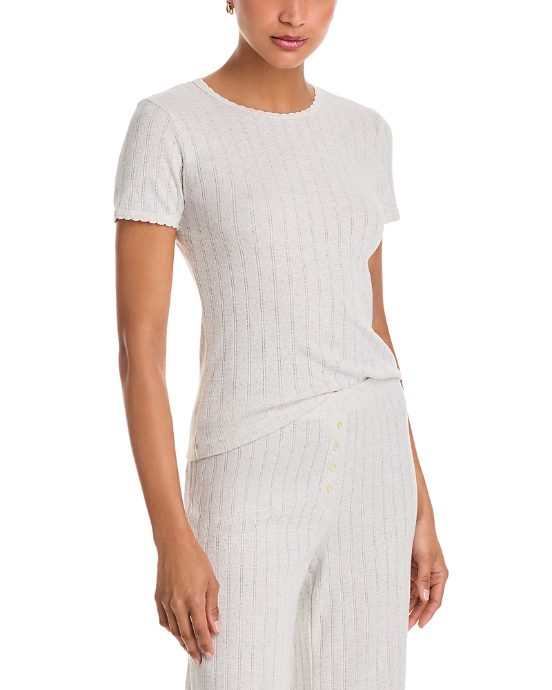 Leset Pointelle Tee