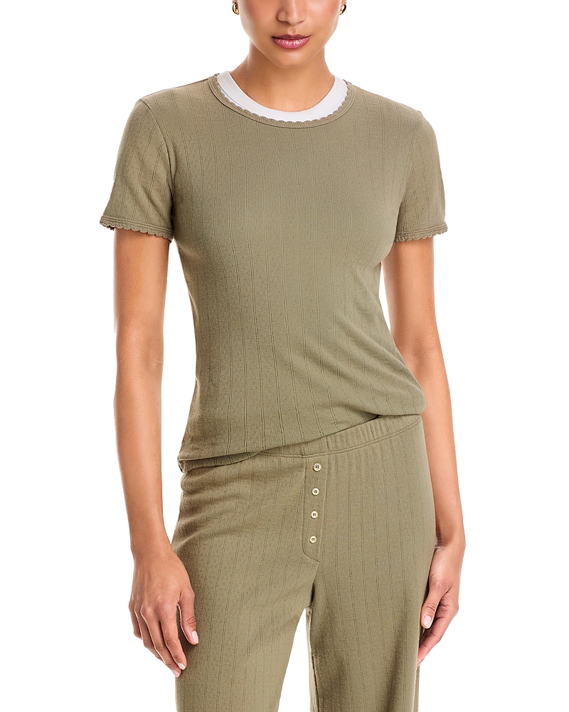 Leset Pointelle Tee
