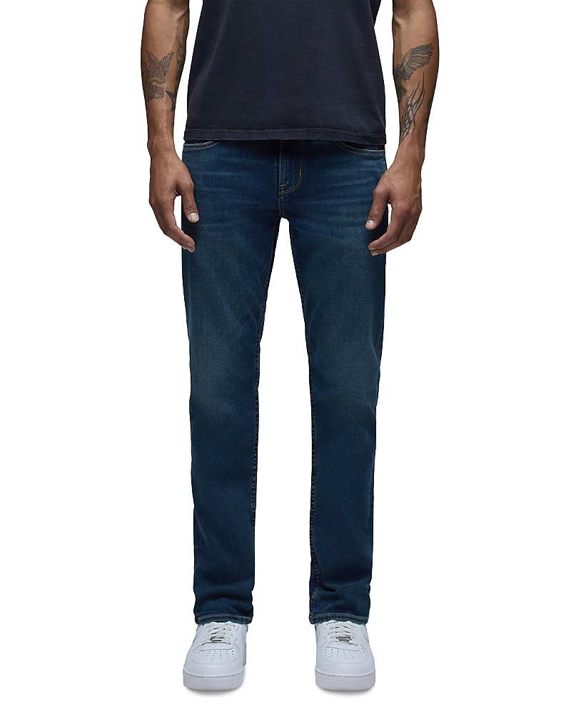 Hudson Byron Straight Fit Jeans in Republic Blue