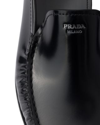  Men's Brushed Leather Loafers