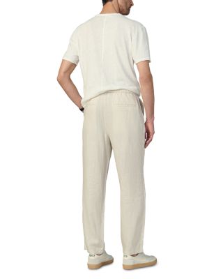 Clarkson Slim Fit Linen Pants 