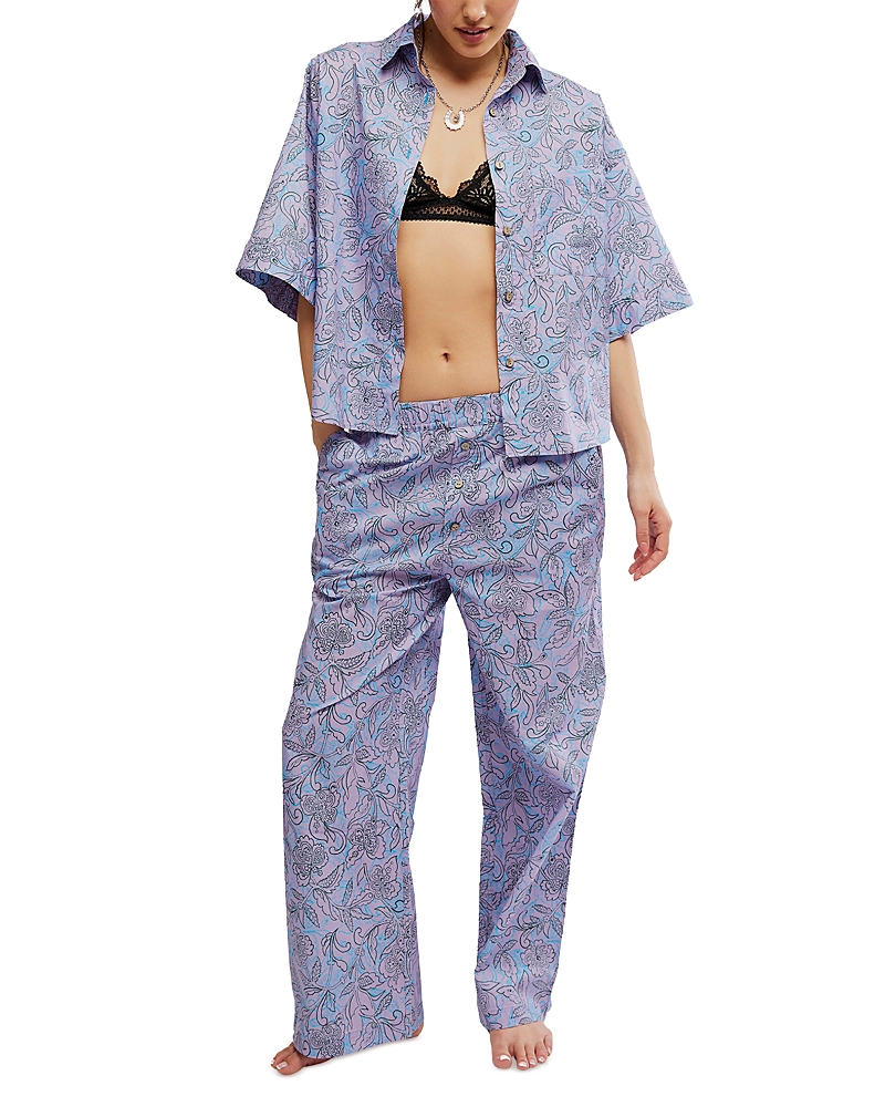 Free People Summer Sleeper Printed Pajama Set