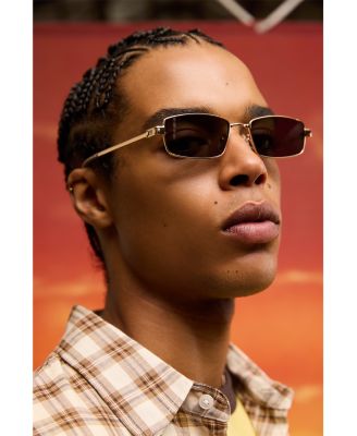 Bizarro Rectangular Sunglasses, 56mm