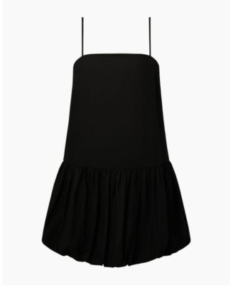 Air Linen Bubble Mini Dress