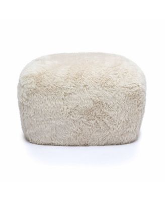 Britt Shearling Ottoman