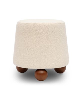Jaine Boucle Ottoman