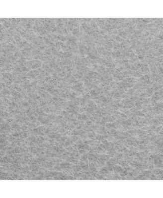 Jaine Loose Faux Mohair Large Ottoman