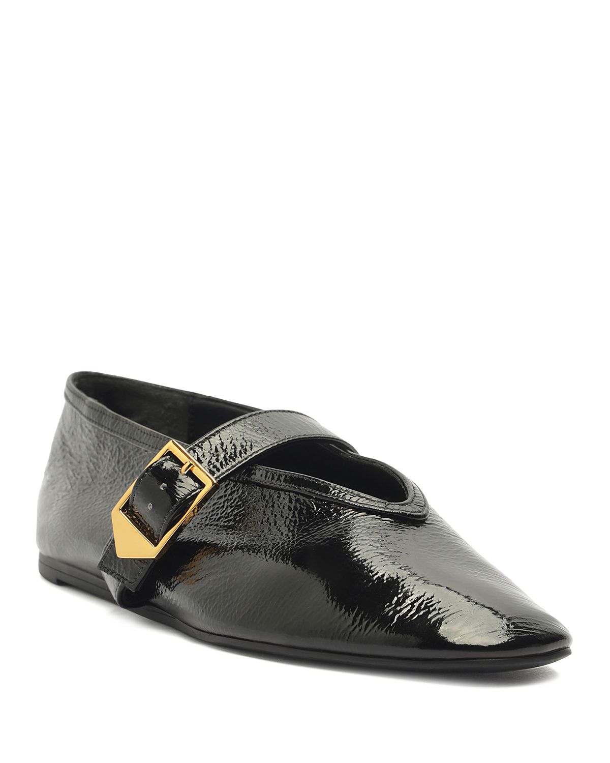 Schutz Women's Courtney Buckled Flats