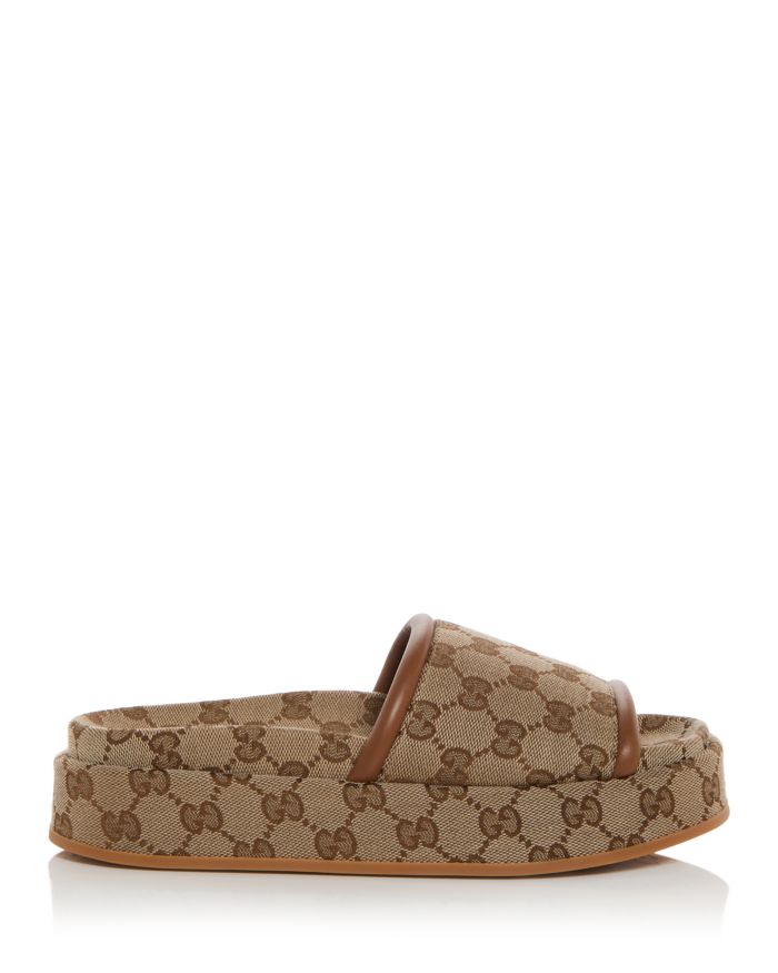 Women's GG Platform Slide Sandals
