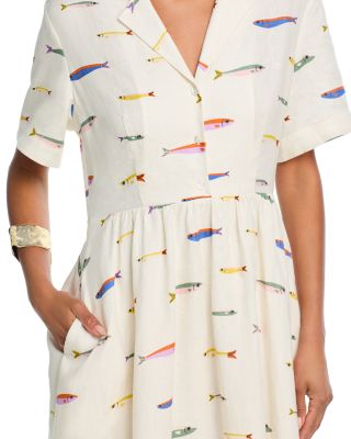 Meryl Linen Shirt Dress