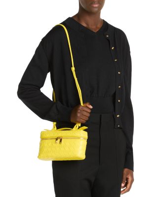 Bang Bang Intrecciato Leather Vanity Case