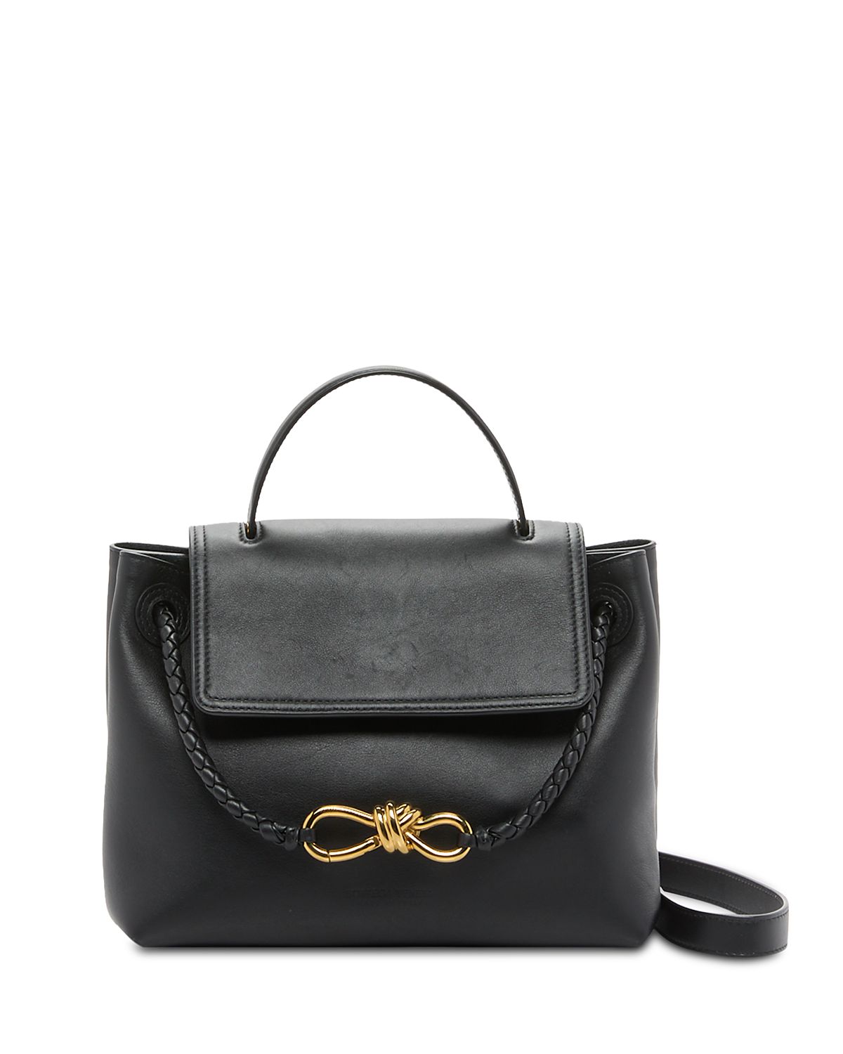 Bottega Veneta Small Ciao Ciao Leather Top Handle Bag