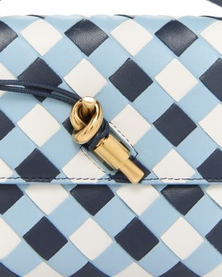 Andiamo Intrecciato Leather Clutch