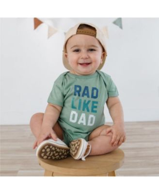 Boys' Rad Like Dad Short Sleeve Bodysuit - Baby