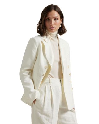 Double Breasted Hemp Blazer