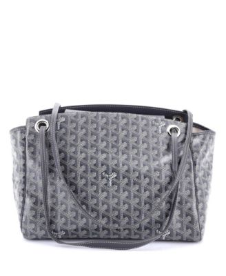 Pre-Owned Goyard - PM Rouette Bag Coated Canvas