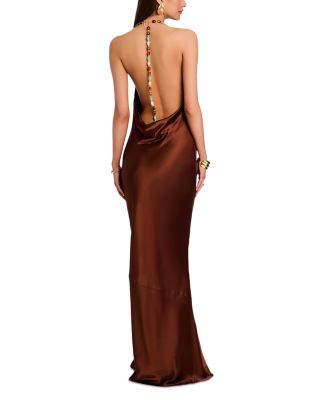 Finley Beaded Halter Dress