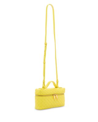 Bang Bang Intrecciato Leather Vanity Case