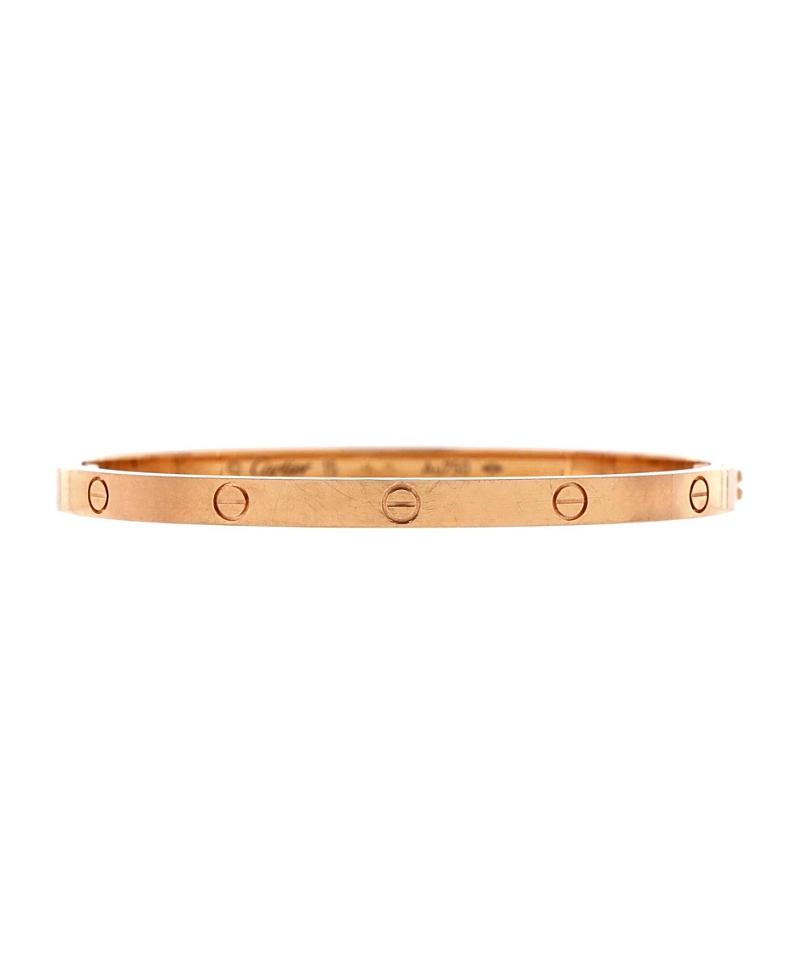 Pre-owned Pre-owned Cartier Cartier Small Love Bracelet 18k Rose Gold