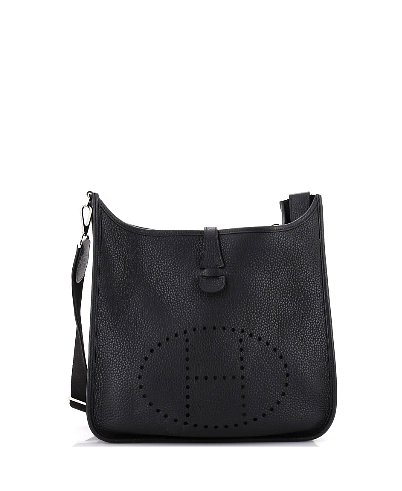 Pre-owned Pre-owned Hermes Hermes Pm Evelyne Bag Gen Iii Clemence In Black