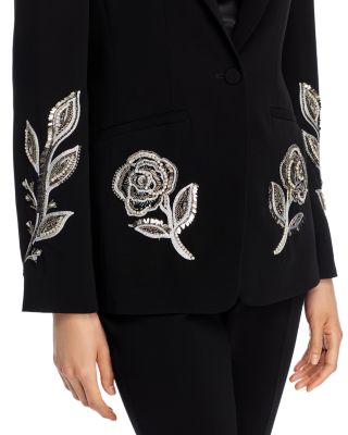 Karlie Metallic Paisley Blazer