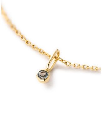 Solid Gold - Birthstone Necklace