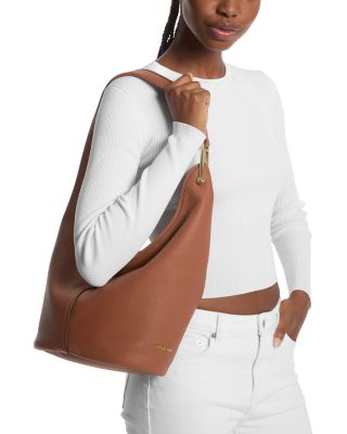 Sonny Medium Leather Hobo Shoulder Bag