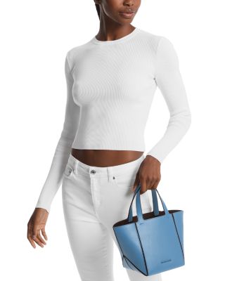 Small Leather Tote Bag