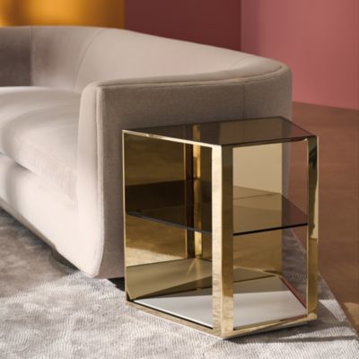 Refraction End Table