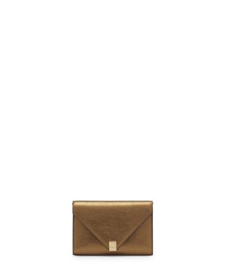 Lanvin - Concerto Arpege Wallet Bag in Metallic Grained Leather