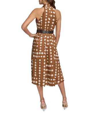 Halter Fit and Flare Dress