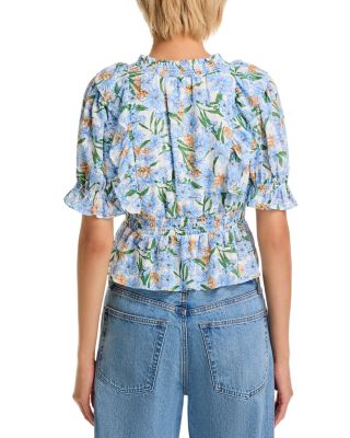 Floral Ruffle Top - Exclusive