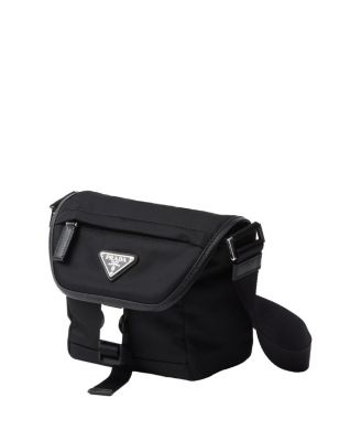 Re-Nylon And Saffiano Leather Shoulder Bag