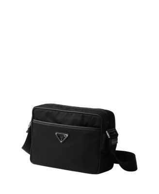 Re-Nylon and Saffiano Shoulder Bag