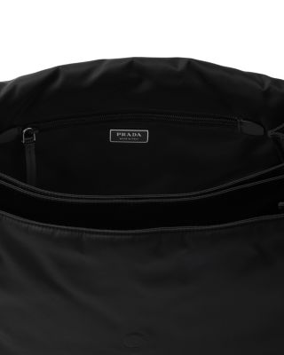  Traveller Large Padded Re-Nylon Shoulder Bag