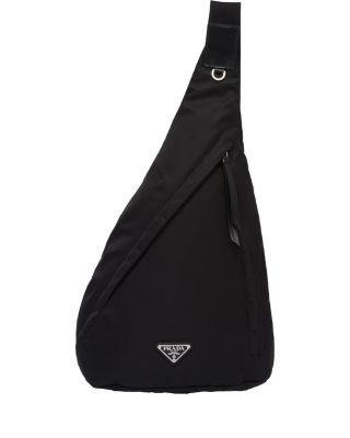 Re-Nylon and Leather Backpack