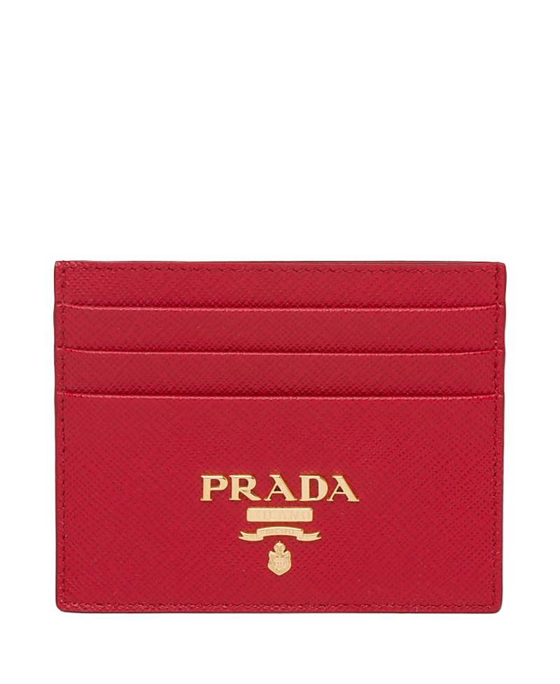 Prada Saffiano Leather Card Holder
