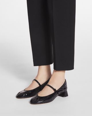 Women&#39;s Heeled in Glossy Leather Mary Jane Pump