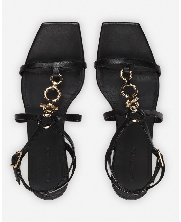 Women's Mesure Flat Leather Sandals