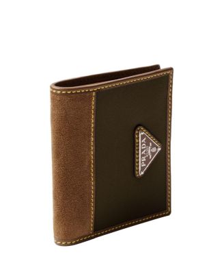 Re-Nylon and Leather Wallet